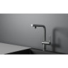 Смеситель для кухни GRANULA 8169 Нерж с выдвижным изливом 8169 HEPJ